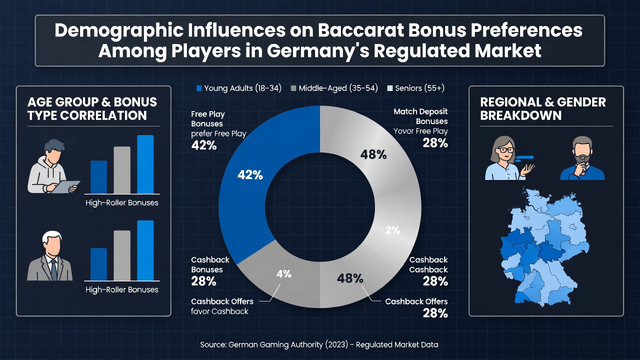 Regionale Verteilung von Baccarat-Bonusnutzung in Deutschland