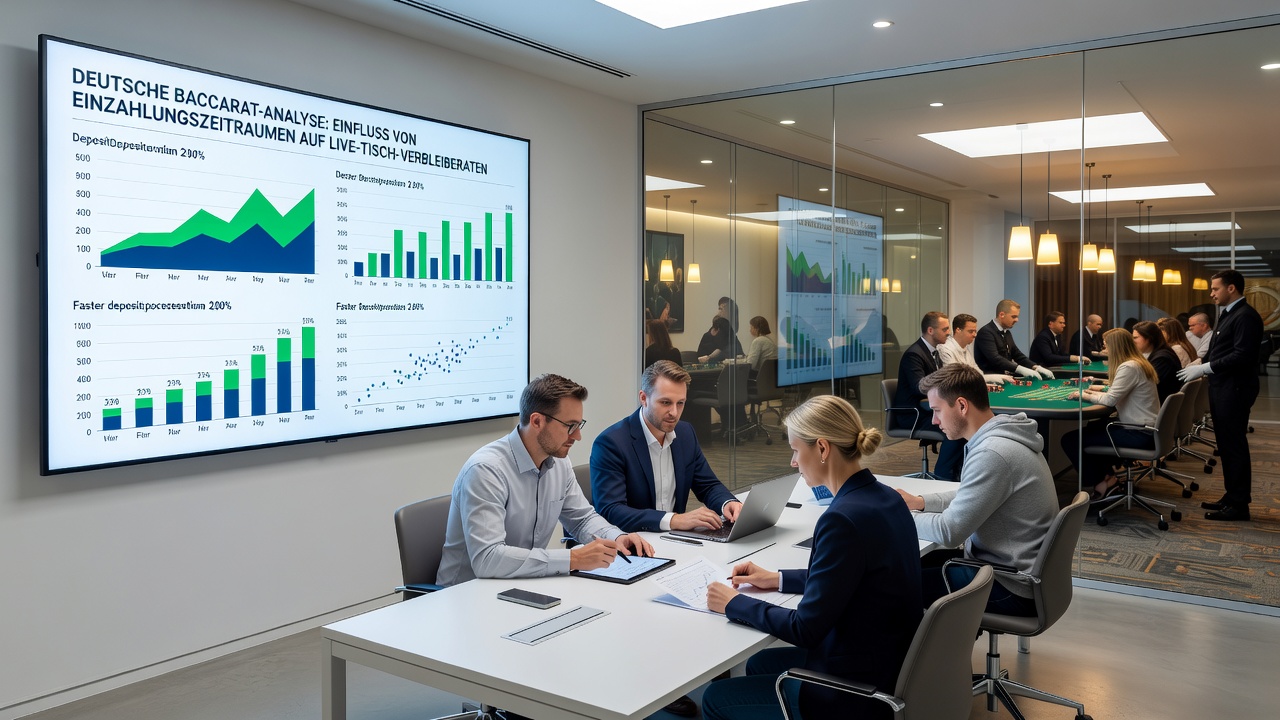 Analyse von Transaktionszeiten und Live-Baccarat-Retention auf deutschen Plattformen im August 2026