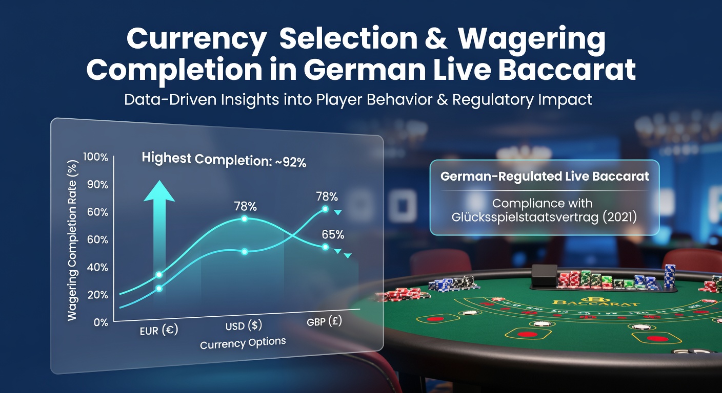 Grafik zeigt Währungsumrechnungen und Einfluss auf Baccarat-Wetteinsätze in regulierten deutschen Plattformen