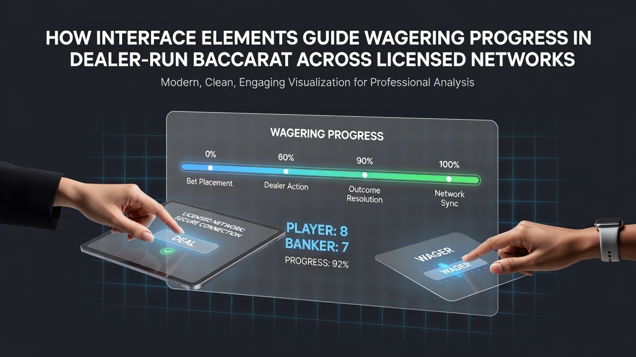 Schnittstellenelemente in Live-Baccarat zeigen visuelle Fortschrittsanzeigen und Bet-Tracker auf lizenzierten Plattformen