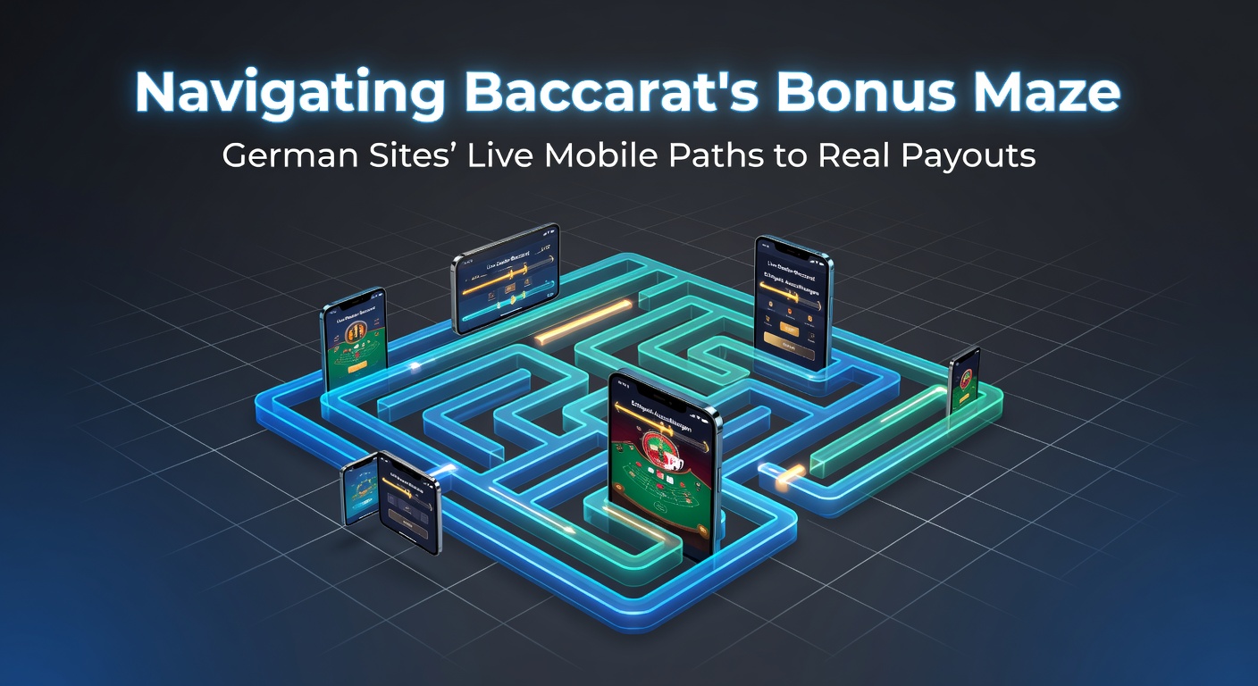 Live-Baccarat-Tisch auf einem Mobilgerät mit Bonus-Überlagerungen auf einer deutschen Plattform